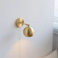 Brass Globe Wall Sconce - 201FBL