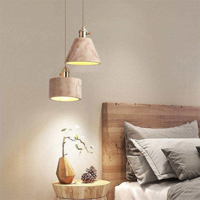 Cave Stone Pendant Light (BRASS) - Modefinity