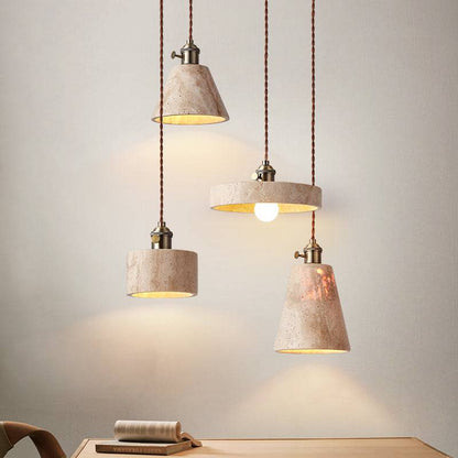 Cave Stone Pendant Light (BRONZE) - Modefinity