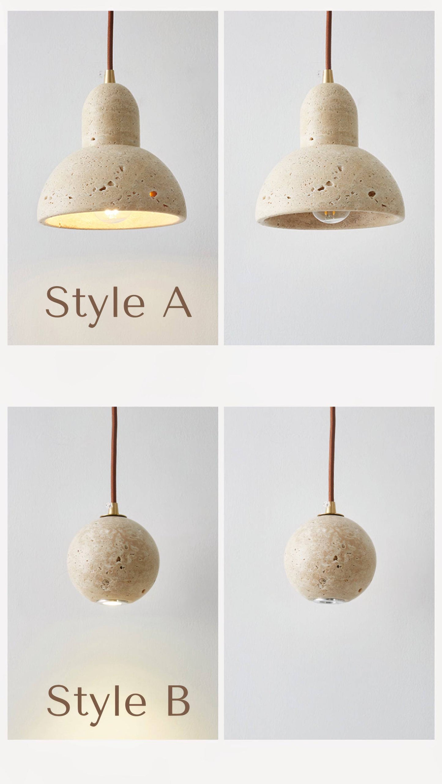 Cave Stone Pendant Lights - Modefinity