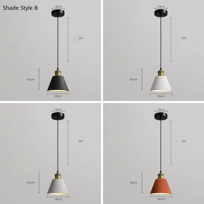 Cement Pendant Light - 103CM - Modefinity