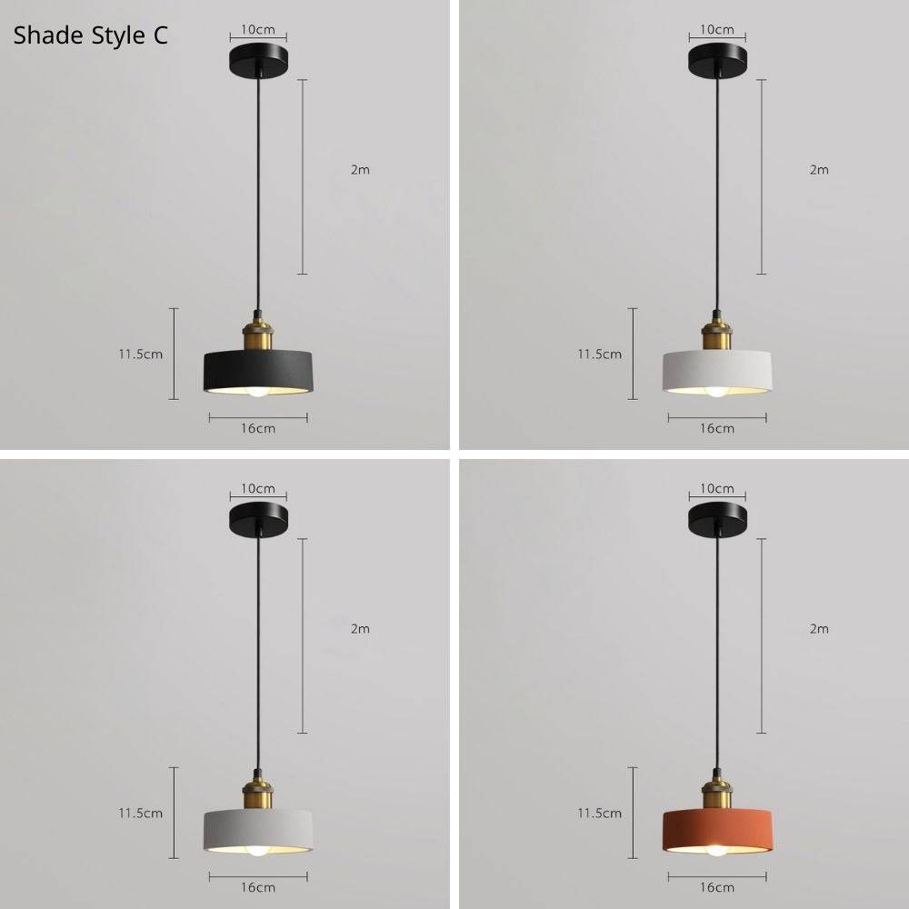 Cement Pendant Light - 103CM - Modefinity