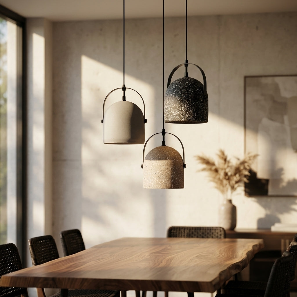 Large Cement Pendant Light - 102CM - Modefinity