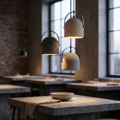 Large Cement Pendant Light - 102CM - Modefinity