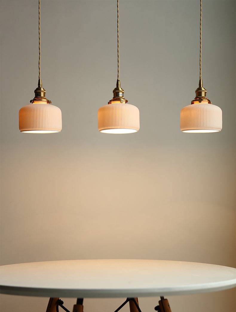 Ceramic Brass Pendant Light - 102PL - Modefinity