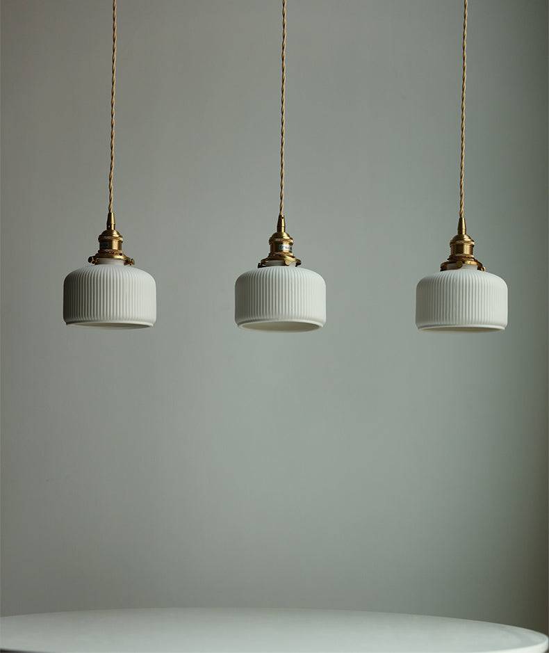 Ceramic Brass Pendant Light - 102PL - Modefinity