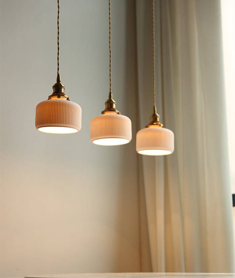 Ceramic Brass Pendant Light - 102PL - Modefinity