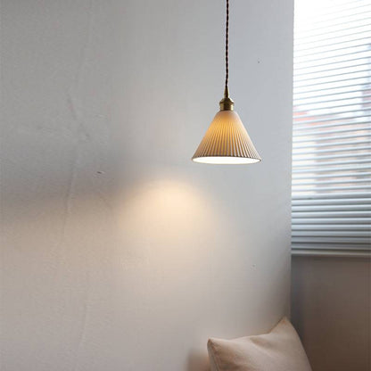 Ceramic Brass Pendant Light - 105PL - Modefinity