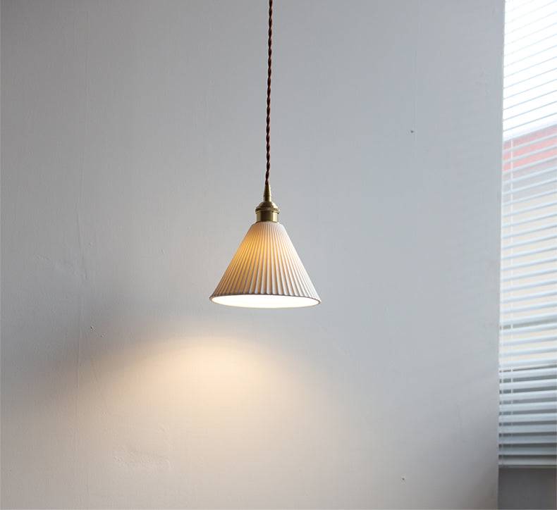 Ceramic Brass Pendant Light - 105PL - Modefinity