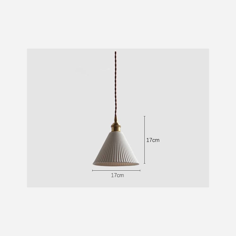 Ceramic Brass Pendant Light - 105PL - Modefinity