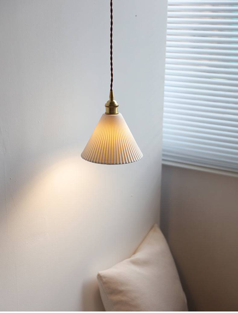 Ceramic Brass Pendant Light - 105PL - Modefinity