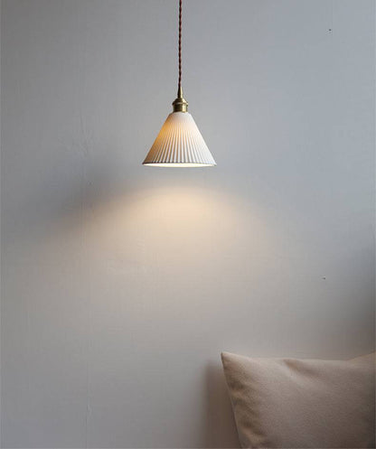 Ceramic Brass Pendant Light - 105PL - Modefinity