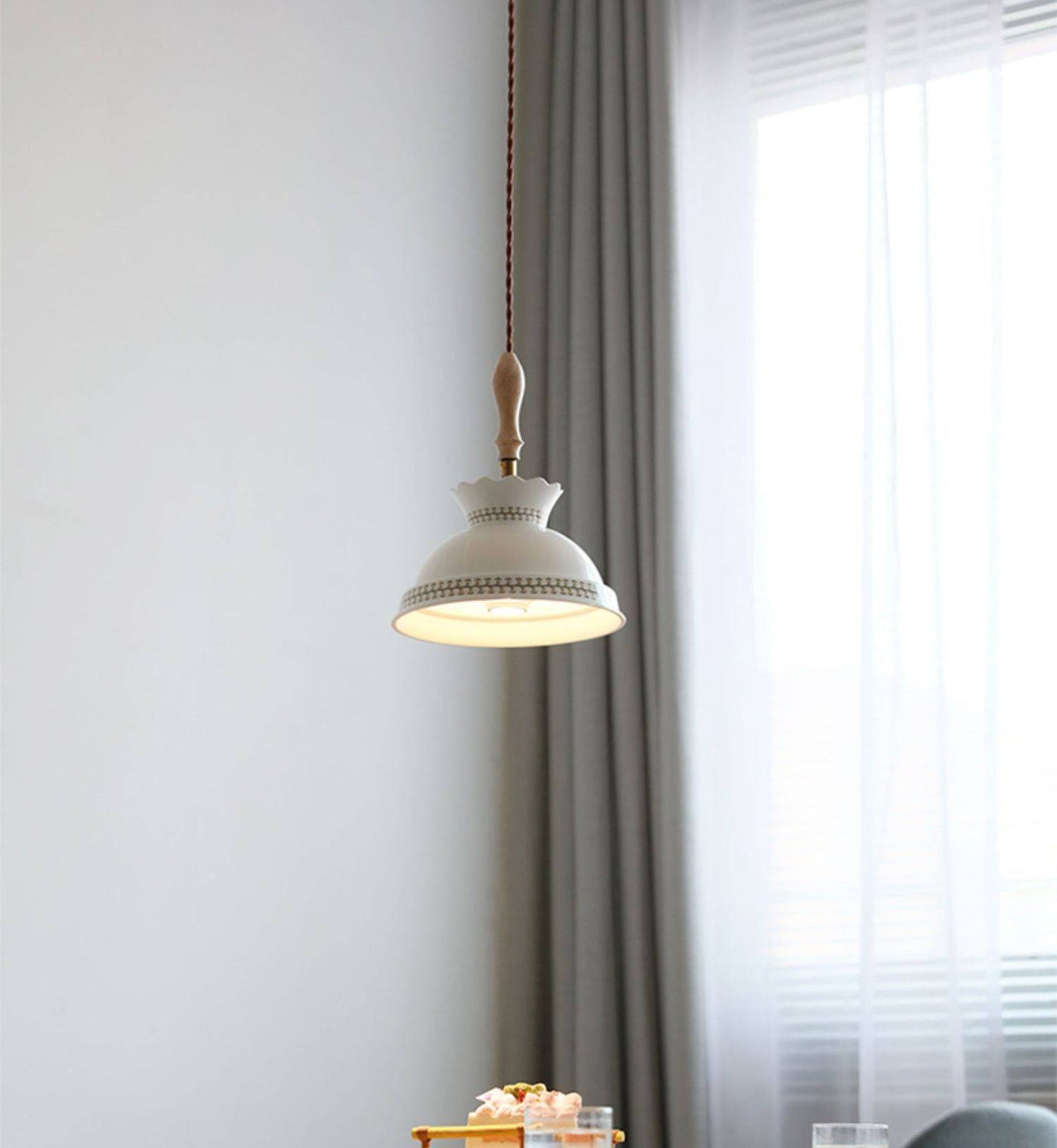 Ceramic Brass Pendant Light - 106PL - Modefinity