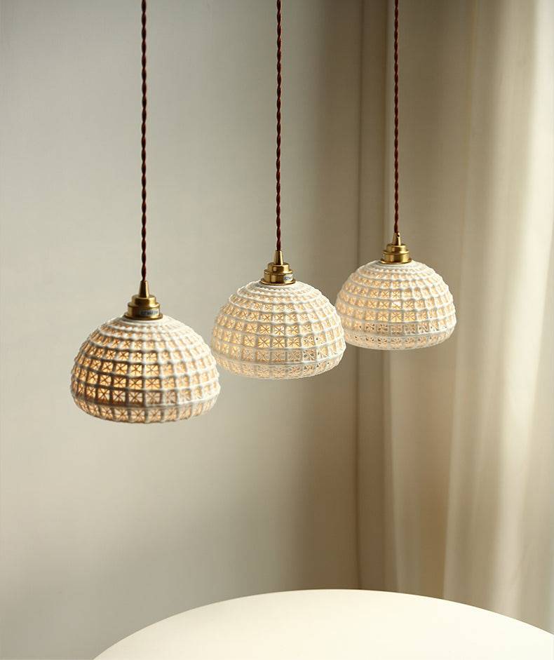 Ceramic Brass Pendant Light - 122PL - Modefinity