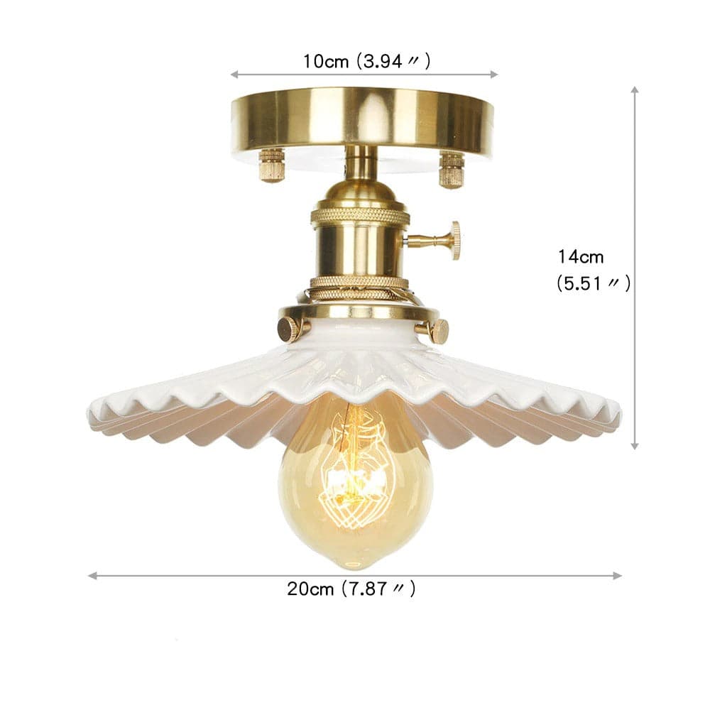 Ceramic Ceiling Flush Light - 102CFL - Modefinity