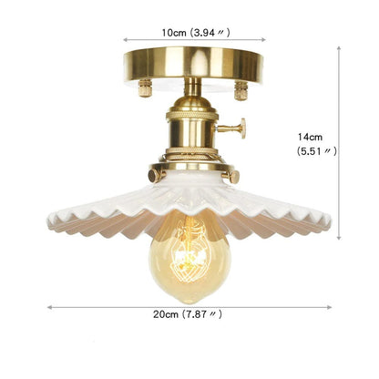 Ceramic Ceiling Flush Light - 102CFL - Modefinity