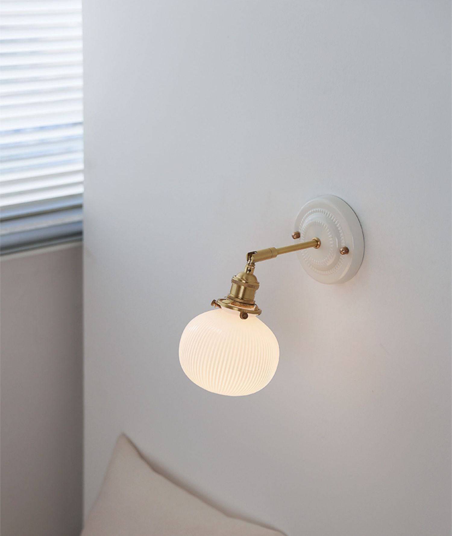 Ceramic Glass Wall Sconce Lighting - 109CWP - Modefinity