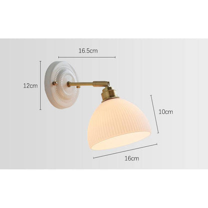 Ceramic Glass Wall Sconce Lighting - 109CWP - Modefinity