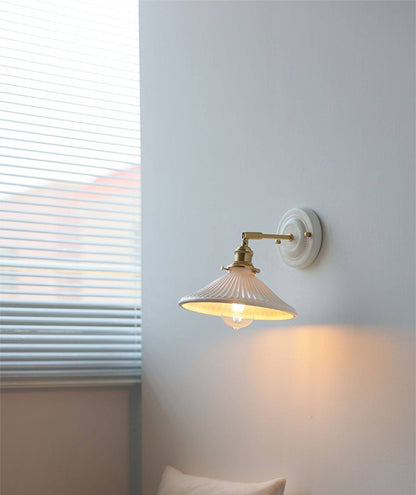 Ceramic Glass Wall Sconce Lighting - 110CWP - Modefinity