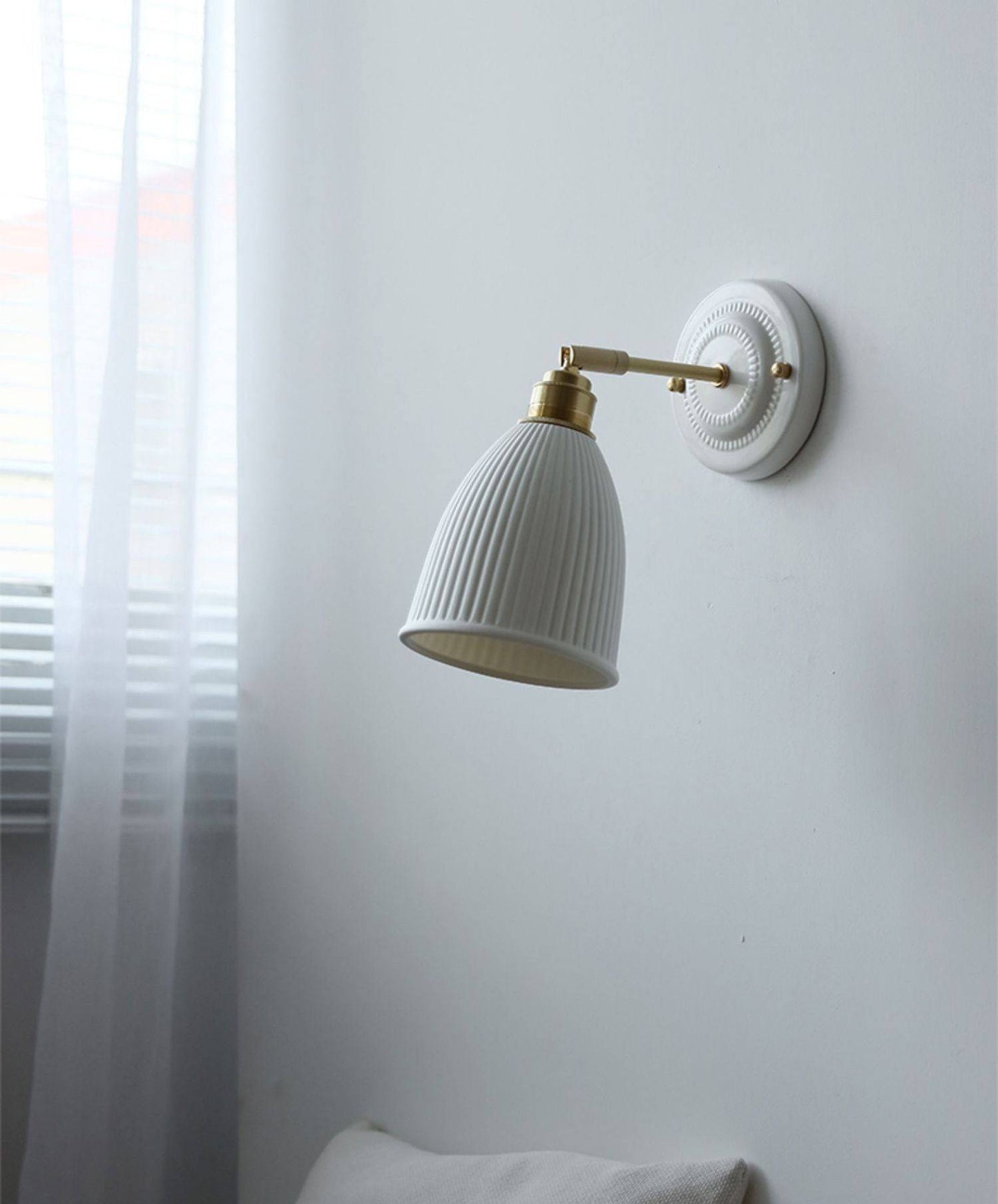 Ceramic Glass Wall Sconce Lighting - 111CWP - Modefinity