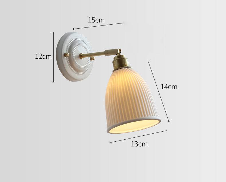 Ceramic Glass Wall Sconce Lighting - 111CWP - Modefinity