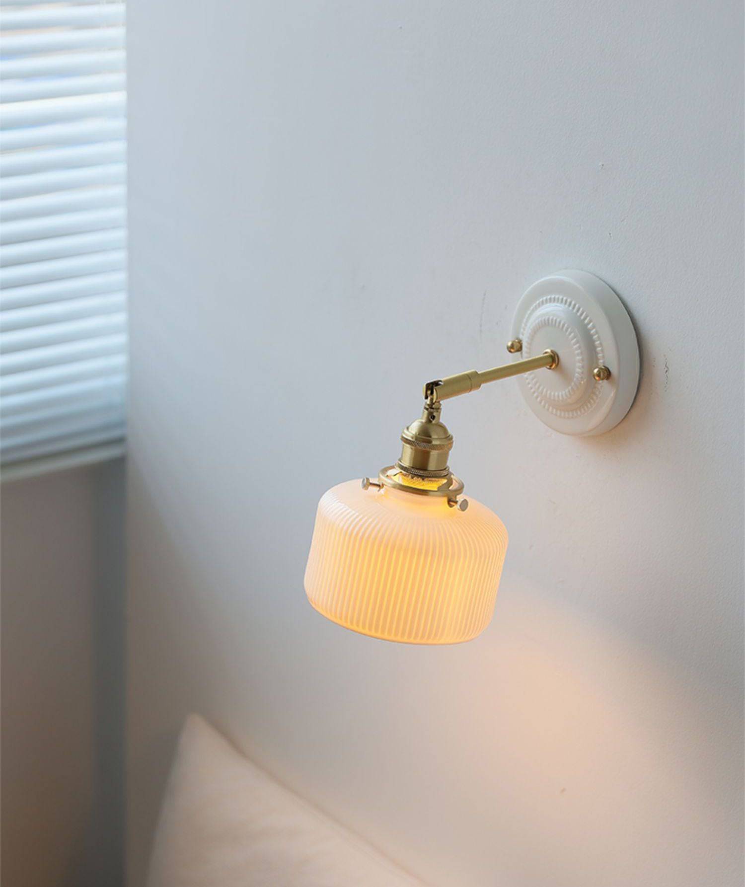 Ceramic Glass Wall Sconce Lighting - 112CWP - Modefinity