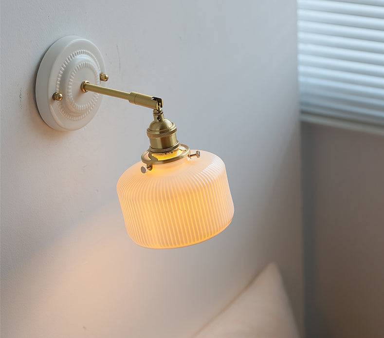 Ceramic Glass Wall Sconce Lighting - 112CWP - Modefinity