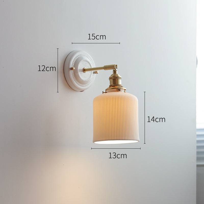 Ceramic Glass Wall Sconce Lighting - 116CWP - Modefinity