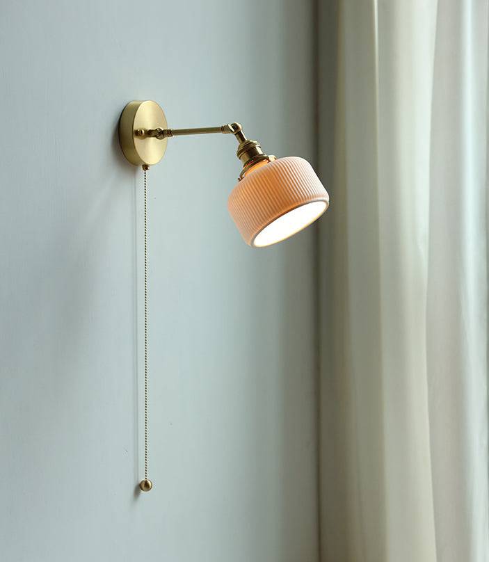 Ceramic Shade Wall Light - 114CWP - Modefinity