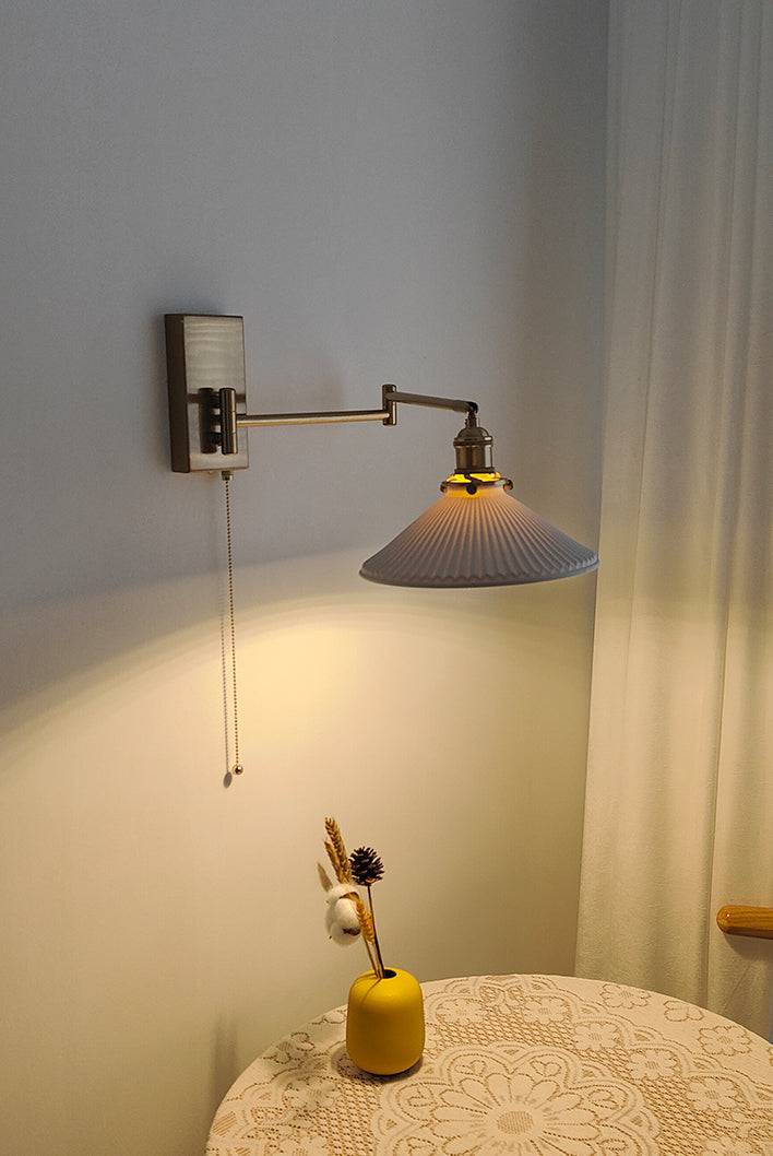 Ceramic Swing Arm Wall Light - 206SAL - Modefinity