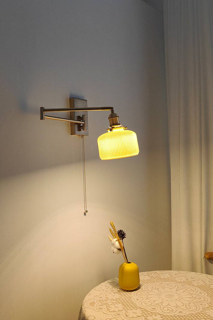 Ceramic Swing Arm Wall Light - 207SAL - Modefinity