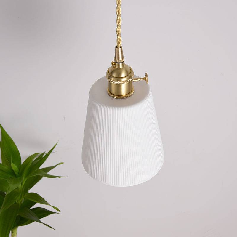 Ceramic White Gold Pendant Light - 108PL - Modefinity