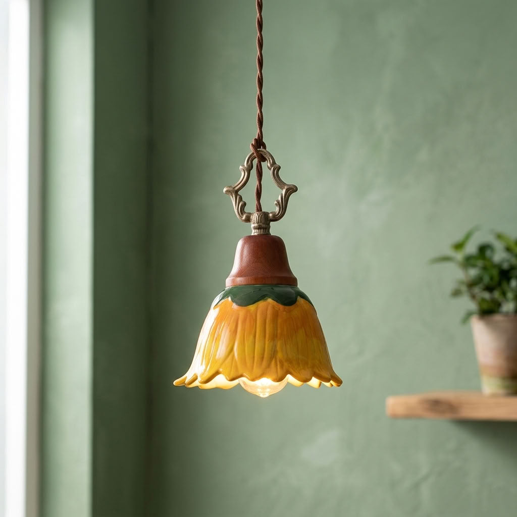 Solenne Ceramic Pendant Light