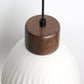 Wood Ceramic Pendant Light - 2092CPL