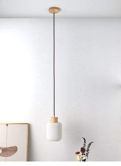 Wood Ceramic Pendant Light - 2094CPL - Modefinity