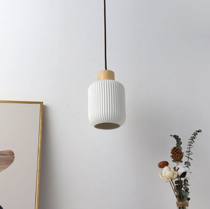 Wood Ceramic Pendant Light - 2094CPL - Modefinity