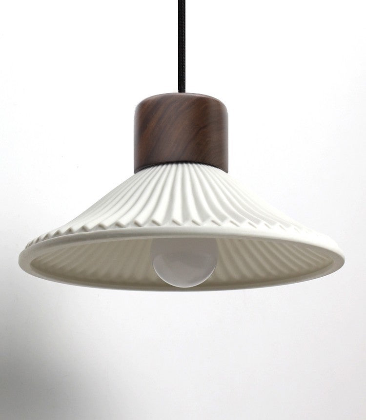 Wood Ceramic Pendant Light - 2091CPL - Modefinity