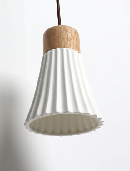 Wood Ceramic Pendant Light - 2093CPL - Modefinity