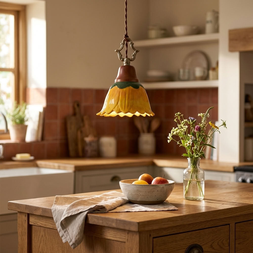 Solenne Ceramic Pendant Light