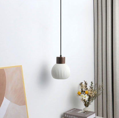 Wood Ceramic Pendant Light - 2094CPL - Modefinity