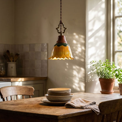 Solenne Ceramic Pendant Light