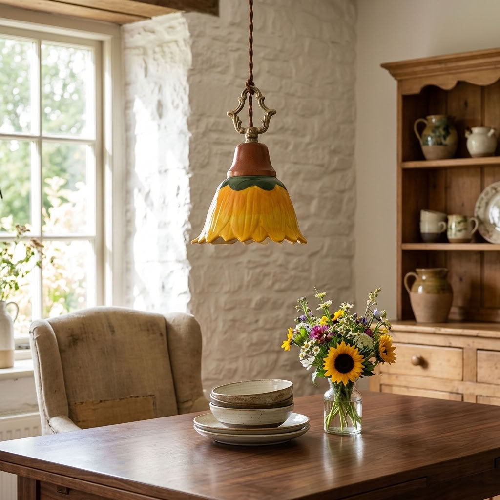 Solenne Ceramic Pendant Light