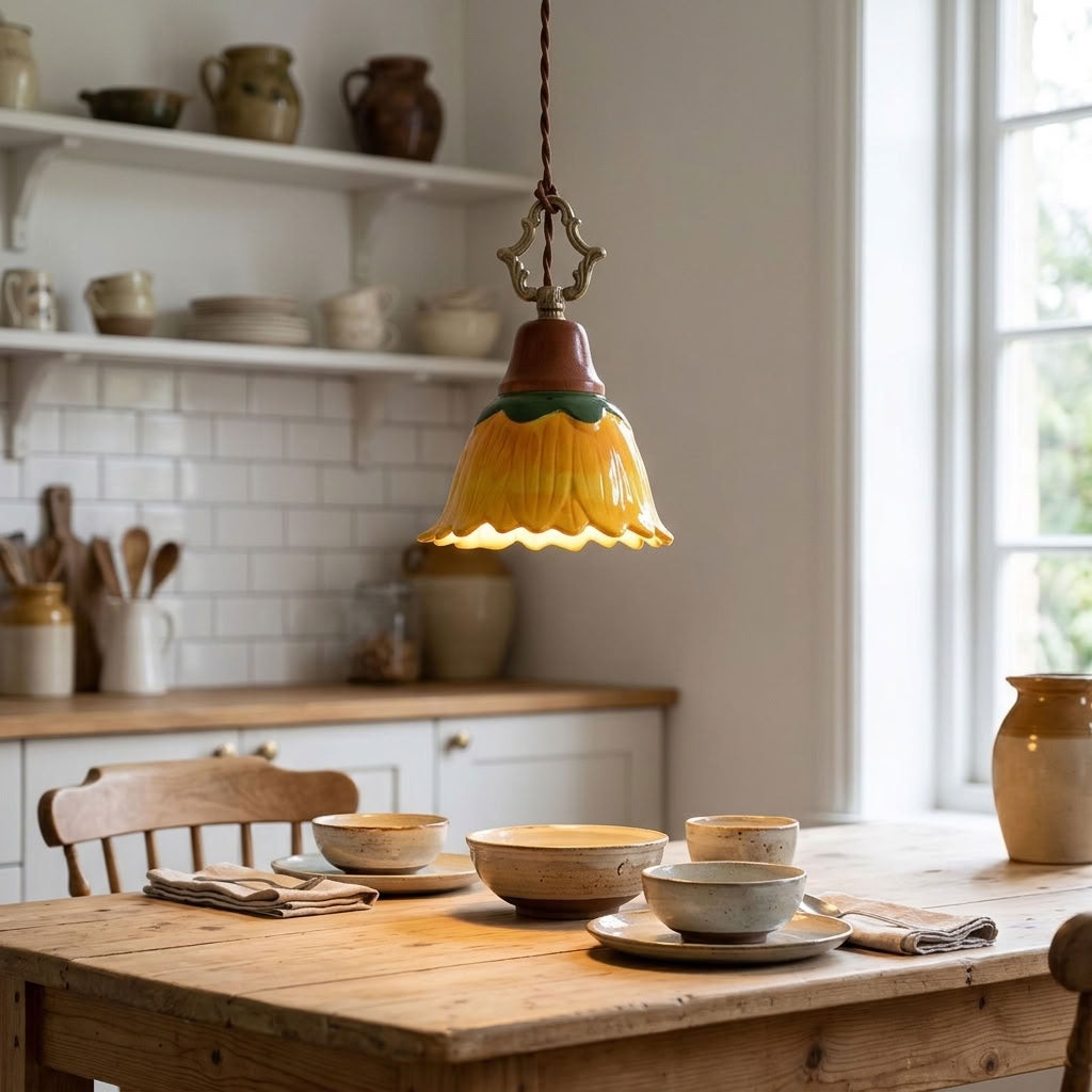 Solenne Ceramic Pendant Light