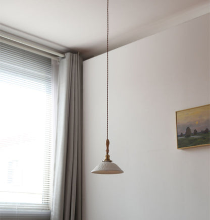 Waved Ceramic Pendant Light - 208CPL - Modefinity