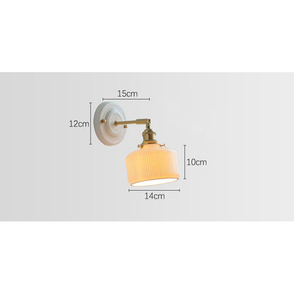 Ceramic Glass Wall Sconce Lighting - 112CWP - Modefinity