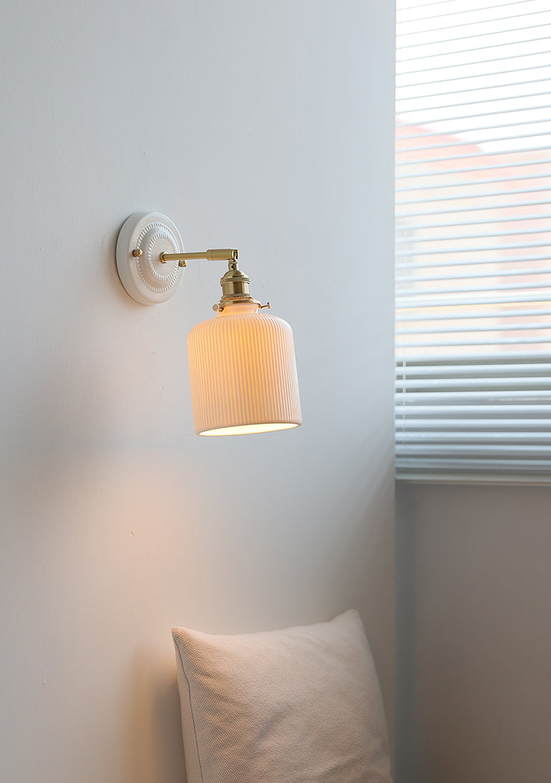 Ceramic Glass Wall Sconce Lighting - 113CWP - Modefinity