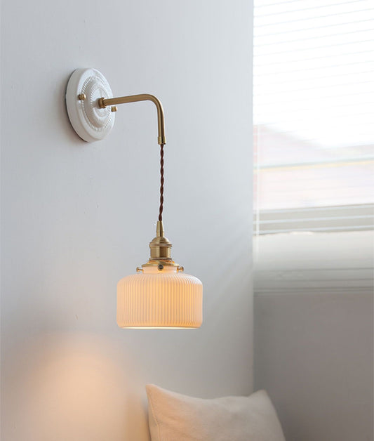 Ceramic Glass Wall Sconce Lighting - 112CWP - Modefinity