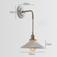 Ceramic Glass Wall Sconce Lighting - 110CWP - Modefinity