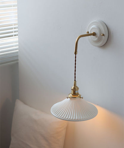 Ceramic Glass Wall Sconce Lighting - 110CWP - Modefinity