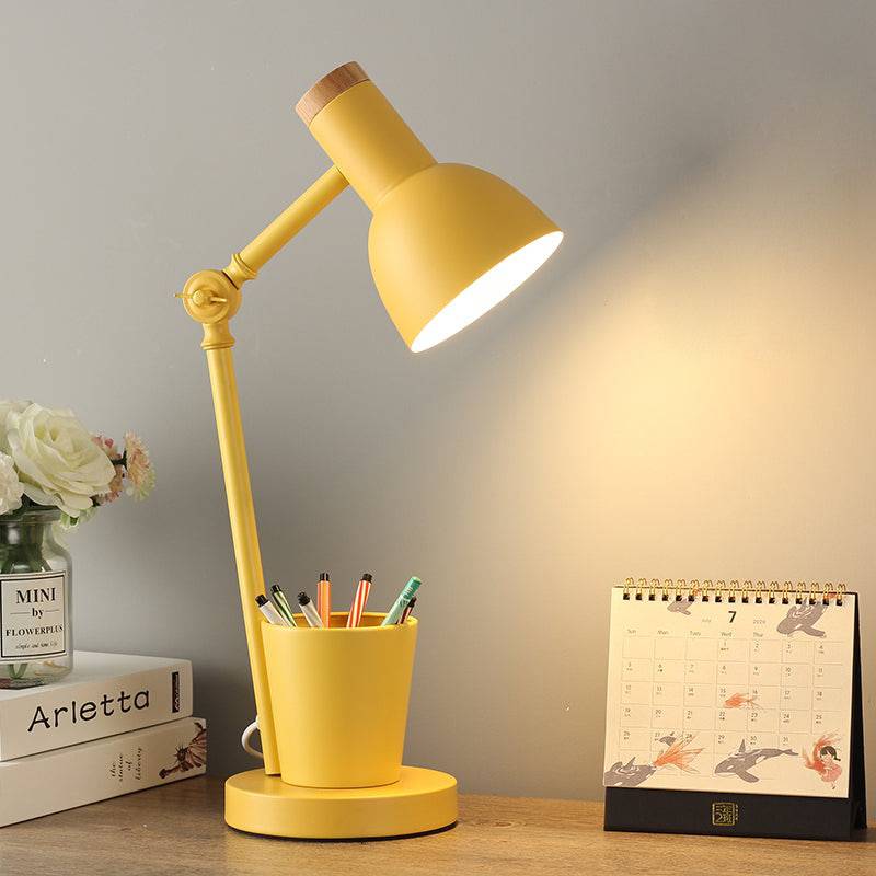 Colorful Nordic Table Lamp With Pencil Case - Modefinity